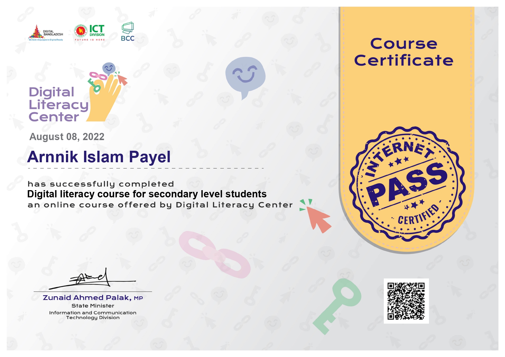 Digital Literacy Course